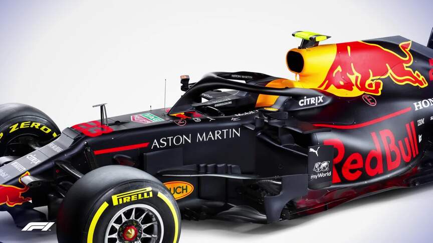 Red Bull's 2020 and 2019 cars compared