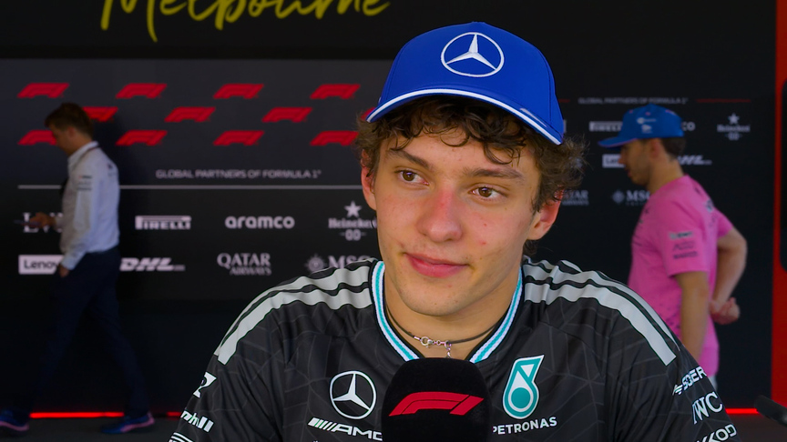 ‘I think it’s going to be a fun year’ – Antonelli thrilled with P2 finish in season opener