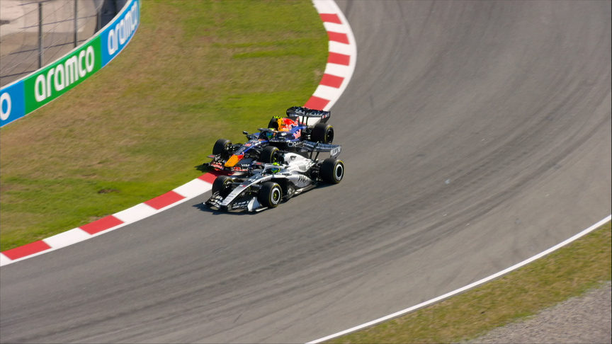 2026 Barcelona-Catalunya GP FP2: Close call for Hadjar and Perez in second practice