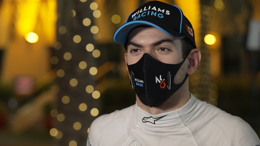 Nicholas Latifi 'confused' by qualifying gap to team mate Russell
