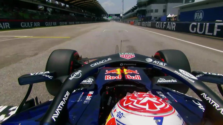 2026 Bahrain GP FP1: Onboard with Verstappen for the fastest lap of first practice