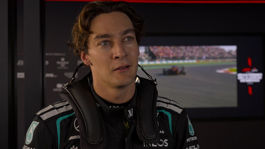 P3 Russell: ‘Ferrari are looking strongest at the moment’