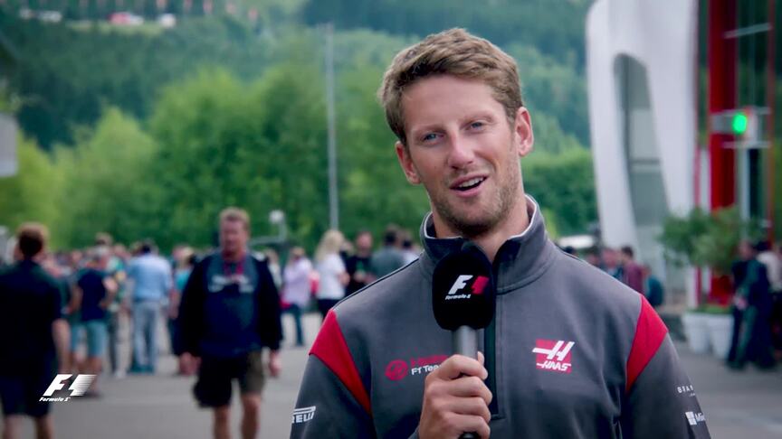 Secrets of Success... Romain Grosjean's tips for a hot lap in Belgium