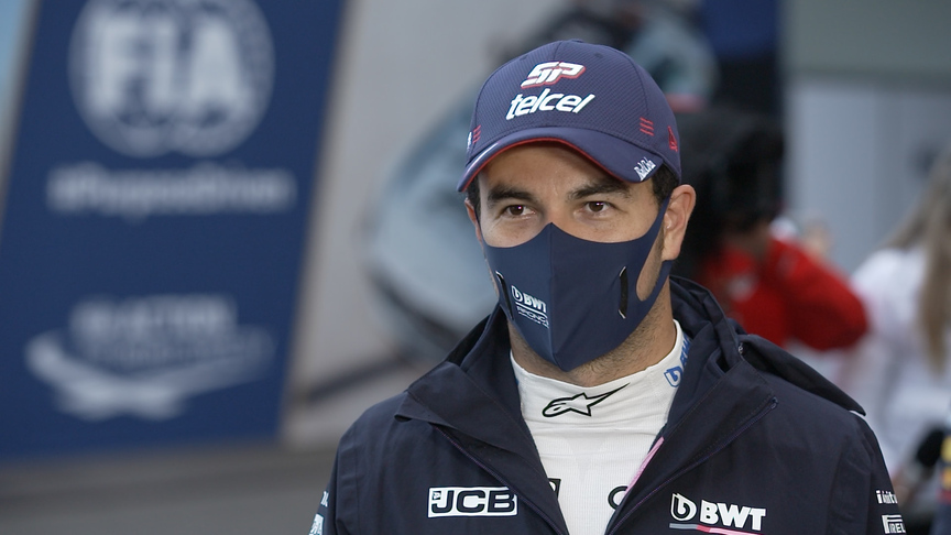 Sergio Pérez 'unfortunate' to lose time on final qualifying run