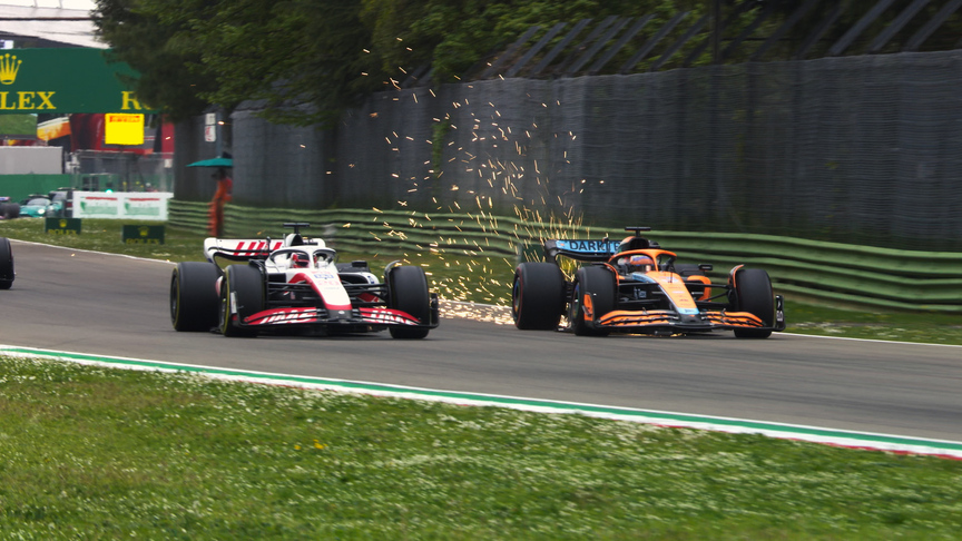 2022 Emilia Romagna GP Sprint: Ricciardo overtakes Magnussen for fifth