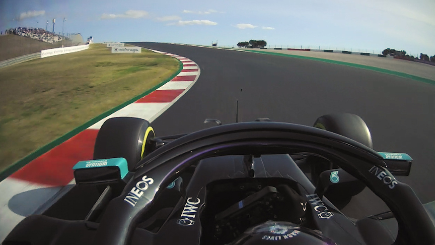 ONBOARD: Lewis Hamilton’s 2020 Pirelli pole position lap at Portuguese GP