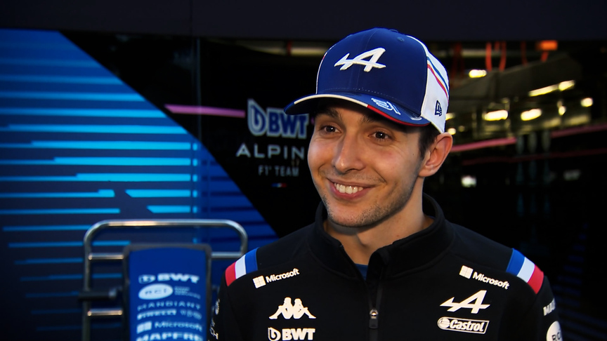 Esteban Ocon: Alpine 'look pretty OK at the moment'