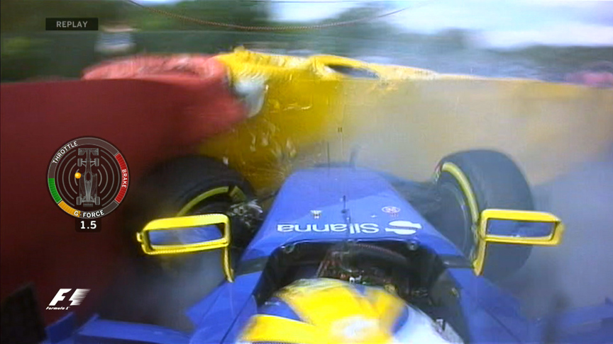 FP2 breaking news - Ericsson hits the wall