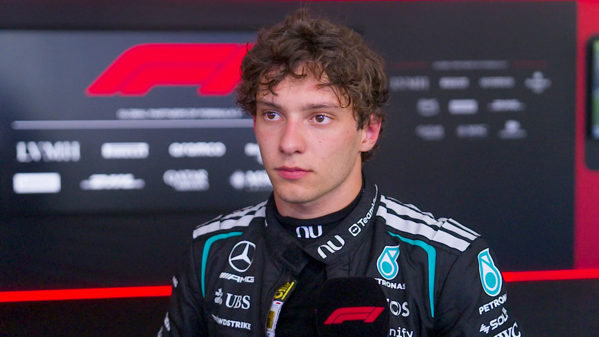 'I thought I saw double yellows' - Antonelli on why he lifted during Austria pole battle