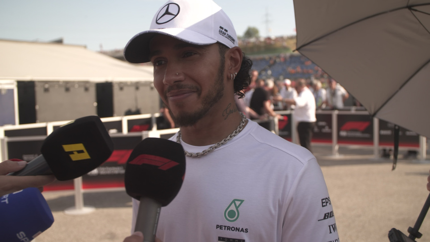 Lewis Hamilton: 'I enjoyed the battle' with Max