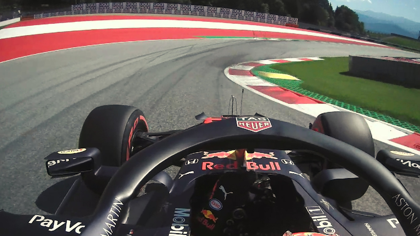 Styria FP2 onboard: Verstappen's fastest lap