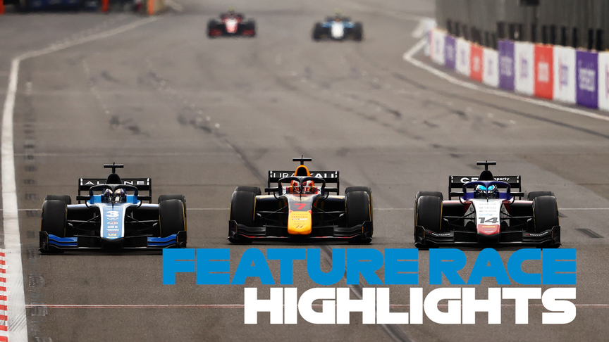 Formula 2 Highlights: 2021 Azerbaijan GP Feature Race