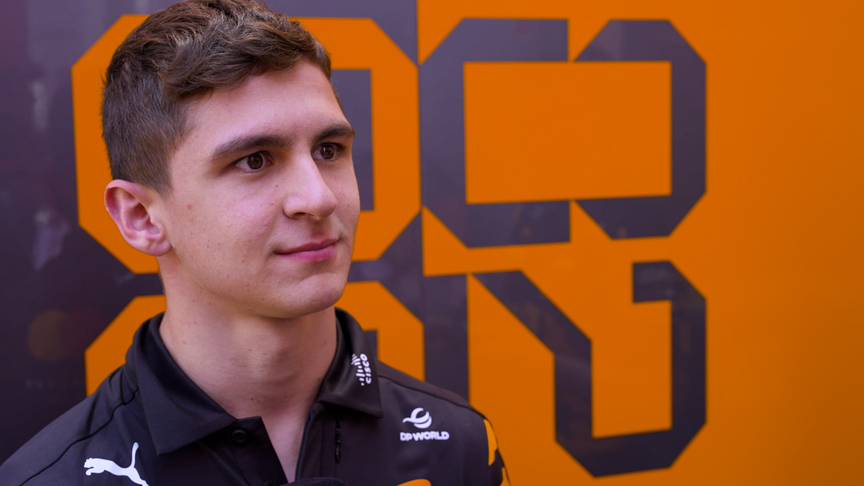 Fornaroli runs through ‘very emotional’ first FP1 session for McLaren