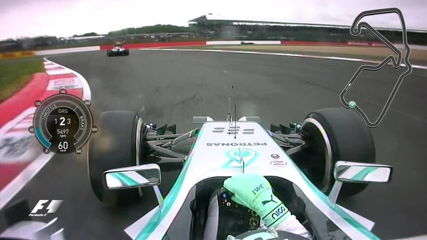 Britain 2014 - Nico Rosberg onboard lap