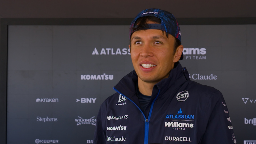 Albon: Silverstone 'has always been as good track for us'