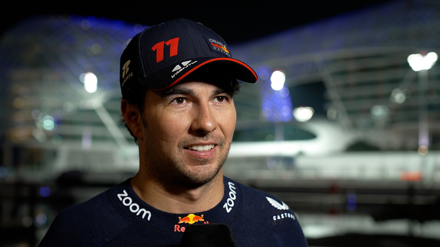 'Very positive day' of post-season testing for Sergio Perez