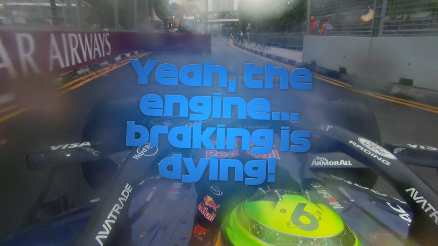 2026 Singapore GP Sprint: Hadjar forced to retire on Lap 3