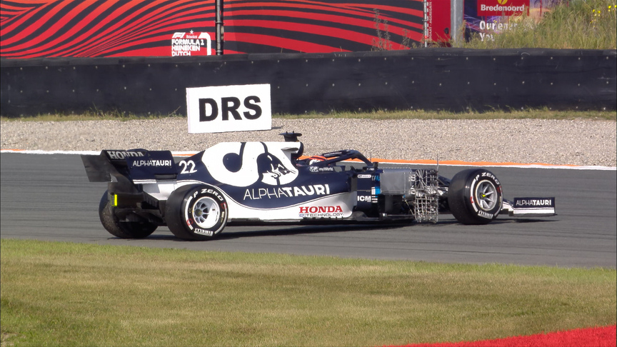 2021 Dutch GP FP1: Tsunoda spins and Ocon goes off track at Zandvoort