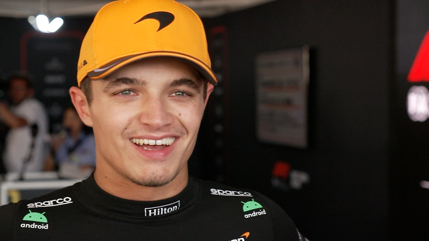 ‘Everything went our way today’ – Norris beaming after leading home McLaren double podium in Japan