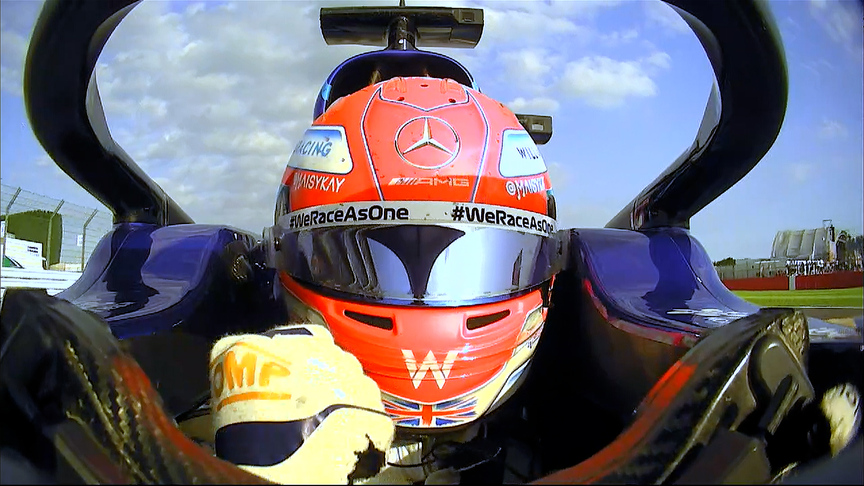 2021 British GP Qualifying: Silverstone erupts as Russell blasts out of Q2