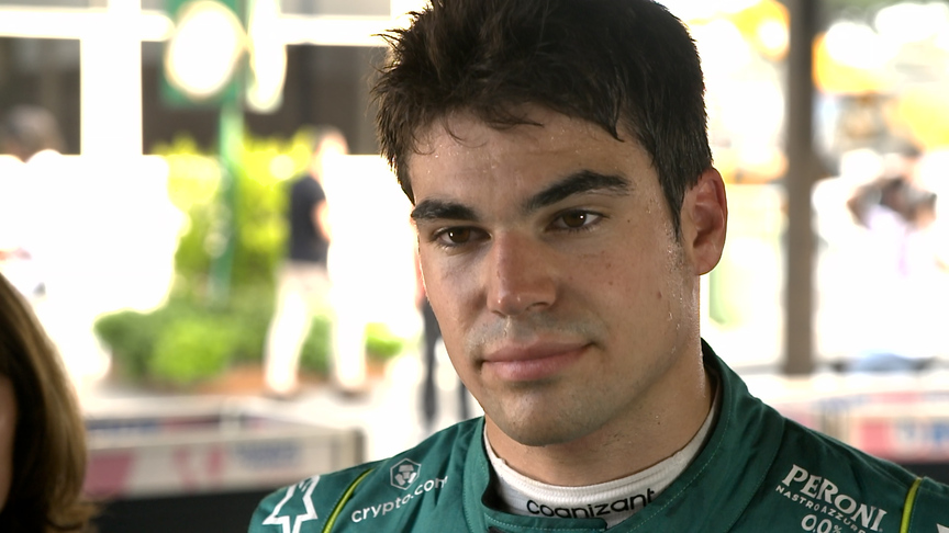 Lance Stroll 'naturally frustrated' by Q1 crash in Azerbaijan GP qualifying