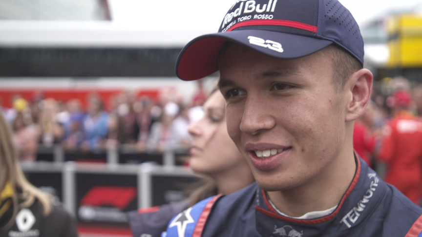 Alexander Albon: We were top 10 all through practice