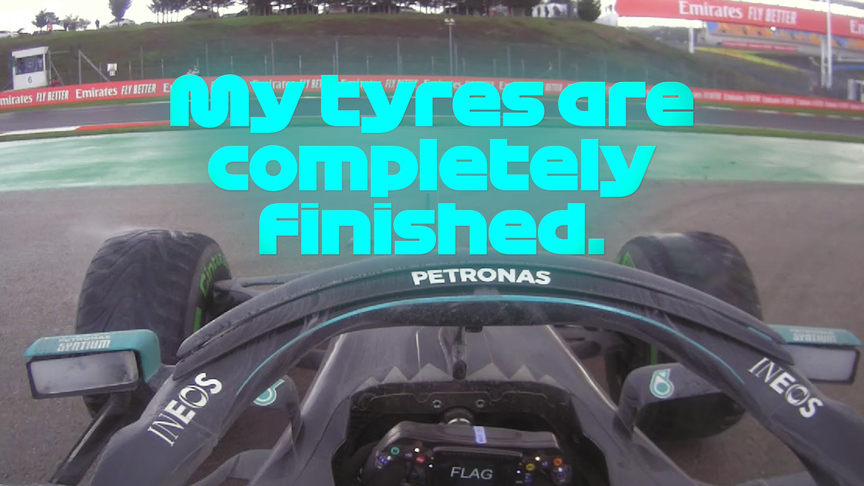 2020 Turkish Grand Prix: Bottas spins six times