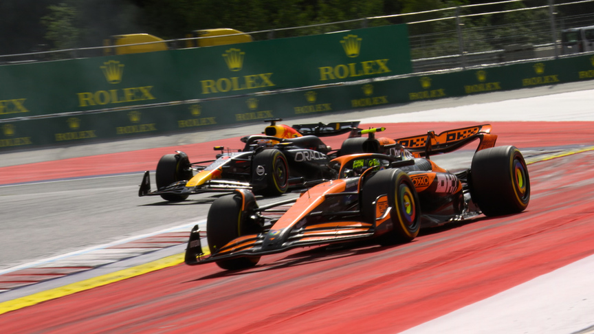 2024 Austrian Grand Prix: Norris hands back the lead after passing Verstappen off track