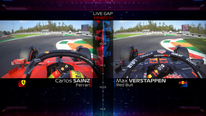 HEAD TO HEAD: Carlos Sainz and Max Verstappen's qualifying laps at Monza