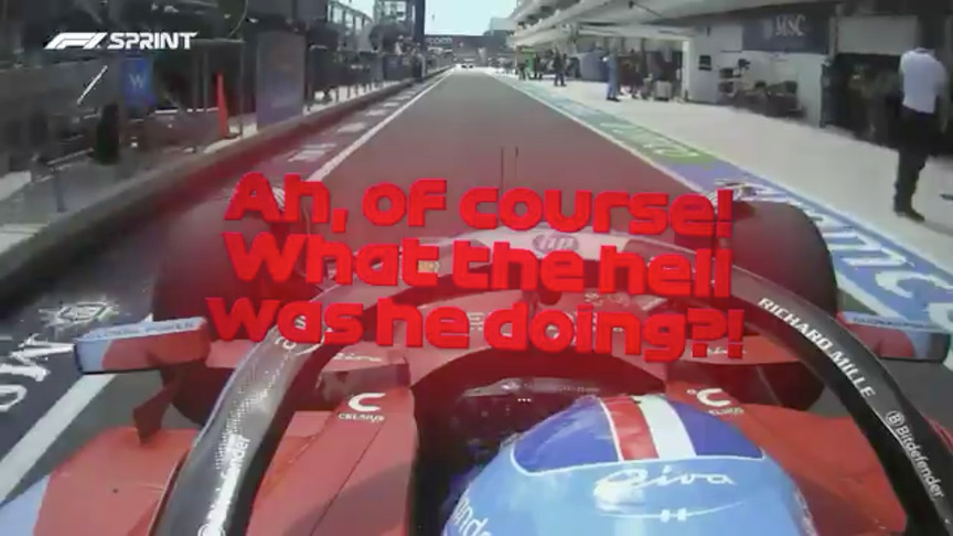 2024 Miami GP Sprint: Ocon hits Leclerc in the pit lane ahead of the Sprint