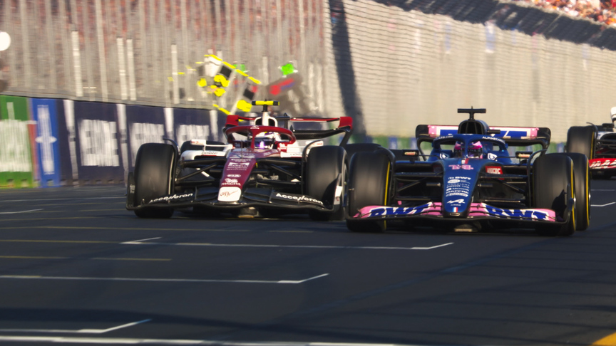 2022 Australian Grand Prix: Zhou and Magnussen overtake struggling Alonso