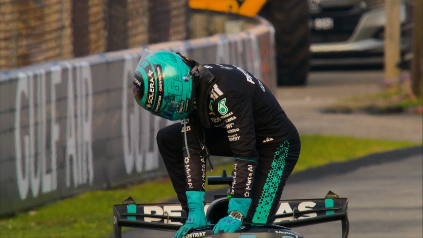 2026 Bahrain Grand Prix: Russell out of the race just five laps from the end