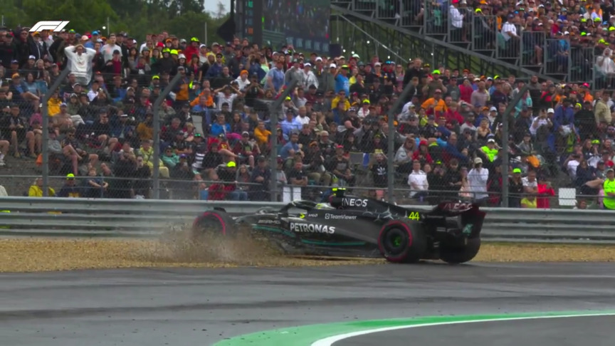 2023 British GP Qualifying: Scare for Hamilton as he spins in Q1