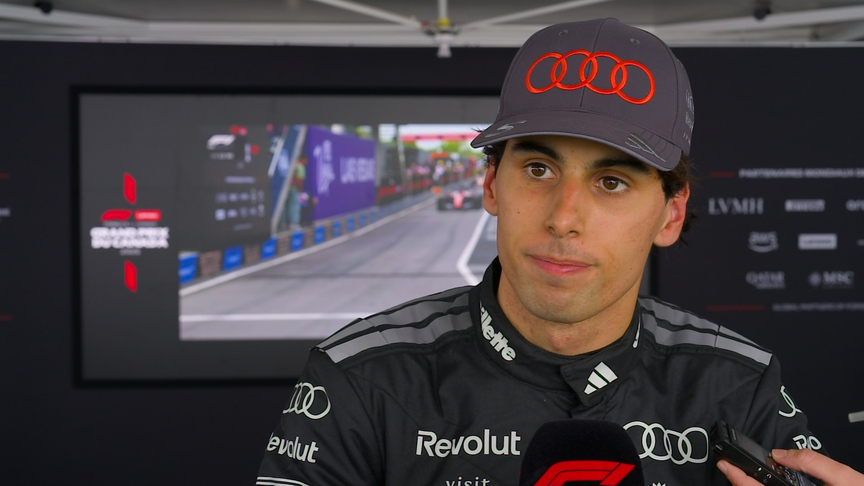 Bortoleto looking ahead to race day after ‘very, very tough’ Qualifying
