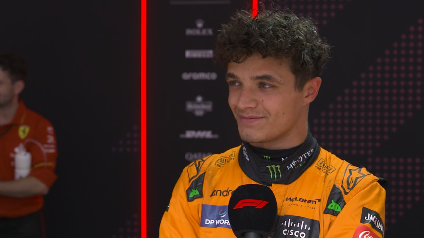 Norris: Running wide at Turn 1 ‘ruined my chances’