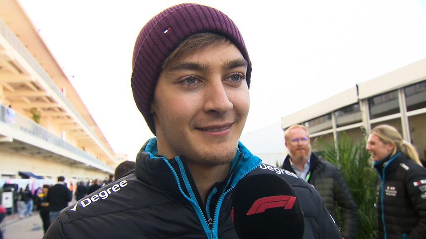 George Russell: Bumps add 'character' to the track