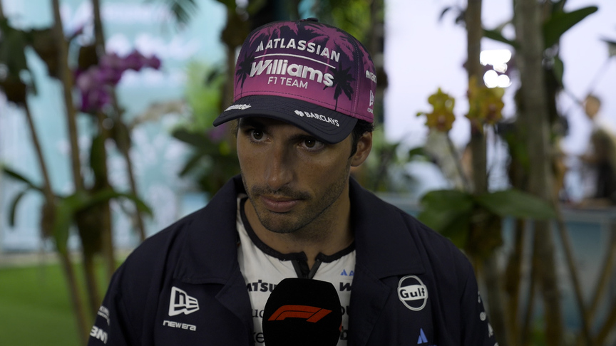 Sainz calls on Williams to keep pushing after ‘massive step forward’ in Miami