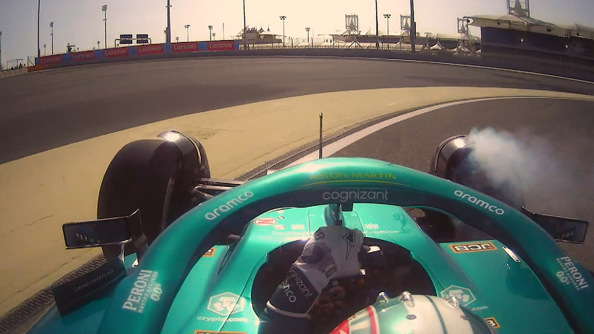 2022 Bahrain GP FP1: Returning drivers Hulkenberg and Magnussen go off track