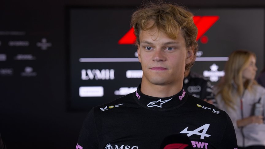 'A difficult day for everyone' - Alpine rookie Aron on his Budapest FP1 outing