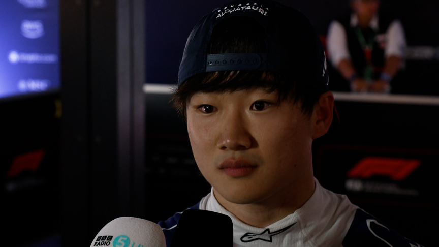 Tsunoda reveals he had no new tyres for Q2 as he takes P14 on the grid for the Bahrain GP