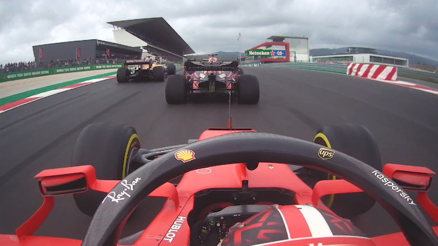 ONBOARD: A tricky couple of laps for Leclerc at Portimão