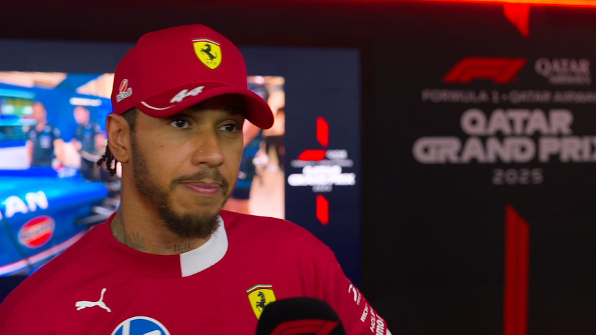 ‘The car was feeling better, I just wasn’t quick’ – Hamilton on Q1 exit in Qatar