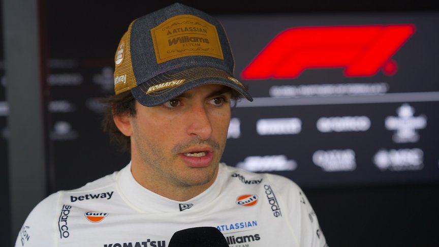 Sainz describes ‘pretty big hit with the wall’ on Lap 1 in the US Grand Prix