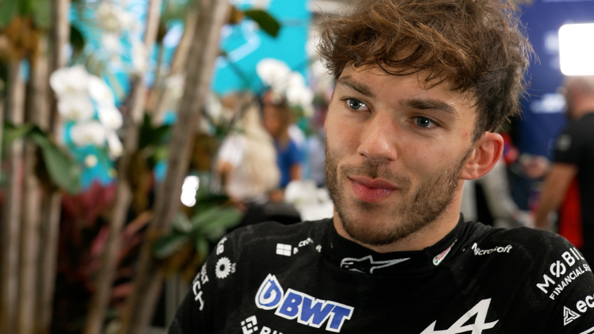 Pierre Gasly 'pleased to start P5' in Miami GP