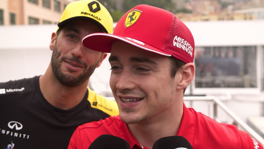 Charles Leclerc - It feels good to be at home