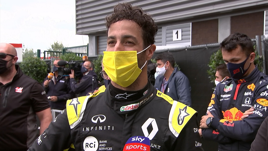Daniel Ricciardo says Renault 'had a lot of pace' at Belgian Grand Prix
