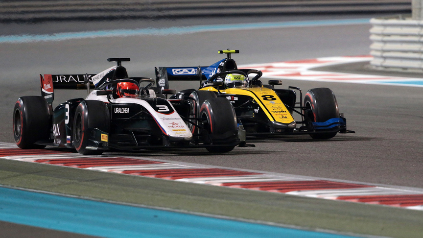 F2 2019 Round 12: Abu Dhabi feature race highlights