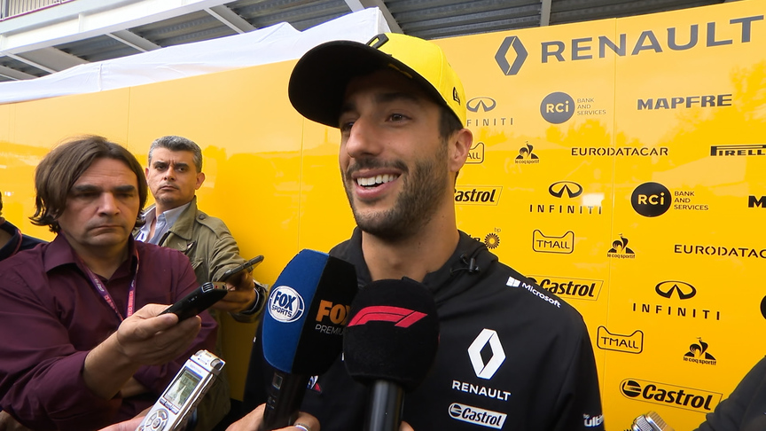 Daniel Ricciardo: Difficult day but 'confident' of a better package tomorrow