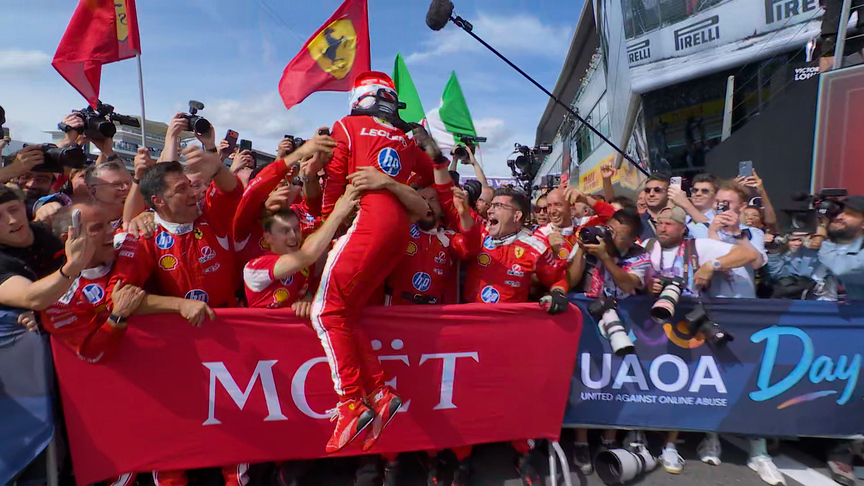 2026 British Grand Prix: Leclerc takes victory in Silverstone
