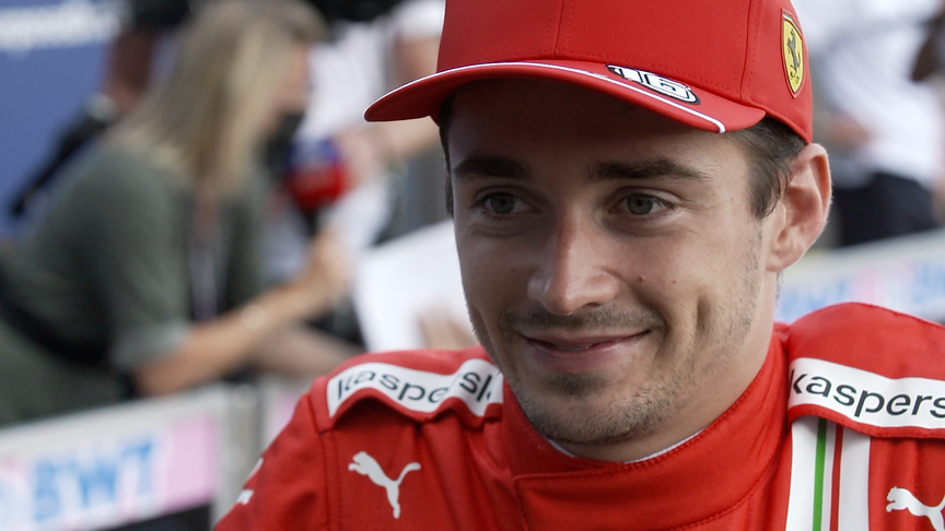 Charles Leclerc: At one point, 'I thought we had it' today at Silverstone